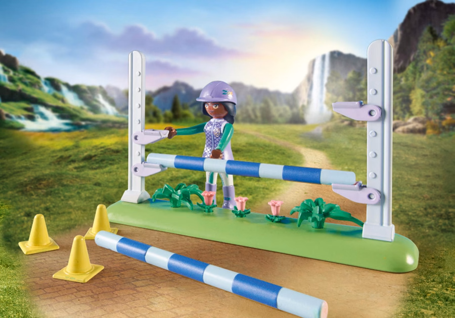Jumping Arena with Zoe and Blaze