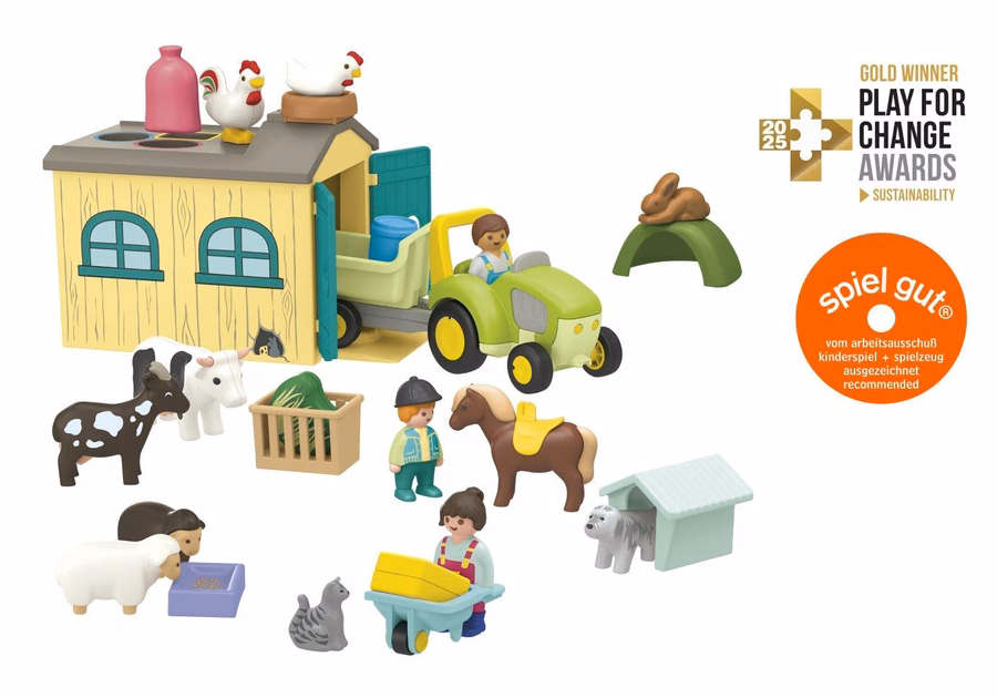 JUNIOR: Farm Adventure with Tractor, Trailer, and Animal Friends