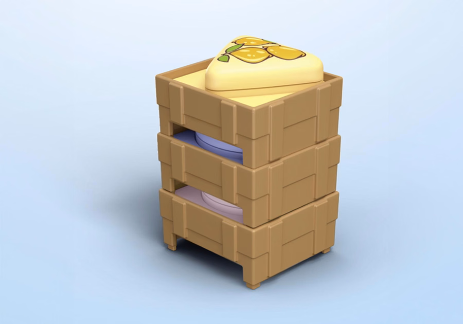 JUNIOR: Organic Market Stall & Forklift
