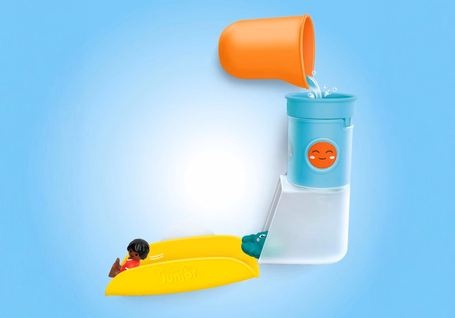 JUNIOR AQUA: Pour and Play Water Tank with Slide