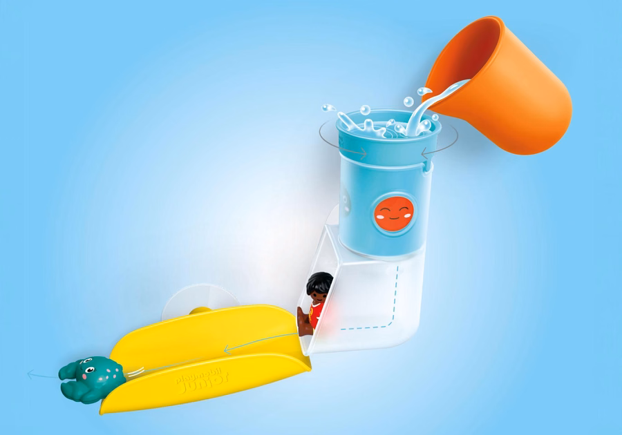 JUNIOR AQUA: Pour and Play Water Tank with Slide