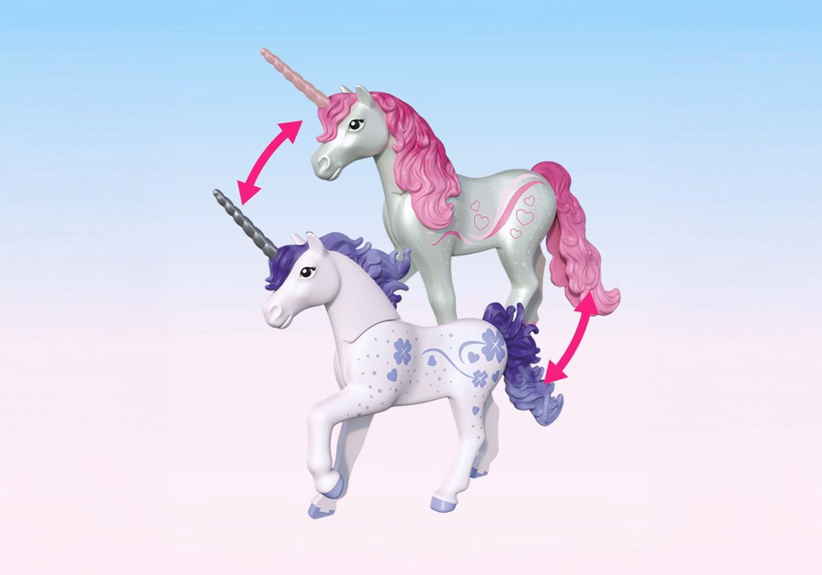Collectible Unicorn: Lucky Lavender with Fairy