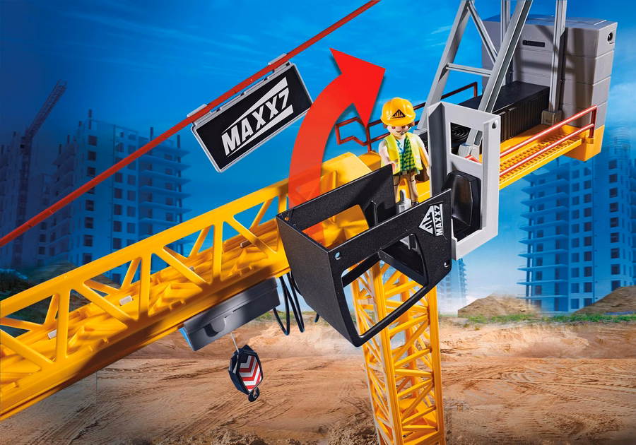 RC Crane with Building Section