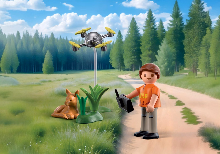 Fawn Rescue with Drone